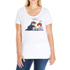 aliens Ladies Curvy T-Shirt