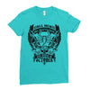All Men are Created Equal but Only the Best are Born in October Ladies Fitted T-Shirt