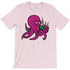 purple octopus playing the bagpipes T-Shirt