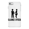 game over  funny pregnancy iPhone 7 Case