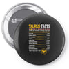 Taurus Facts Servings Per Container Pin-back button