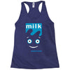 blur milk coffee and tv rock music band Racerback Tank