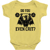 ancient swole'd dragon (black) Baby Bodysuit