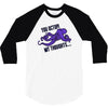 octopi my thoughts 3/4 Sleeve Shirt