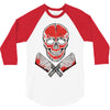 skull meat 3/4 Sleeve Shirt