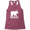 bear deer beer Racerback Tank