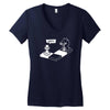 chess capture the pawn Women's V-Neck T-Shirt