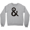 peace and love tshirt party heart tee no war stoner hippie sign ladies Crewneck Sweatshirt
