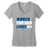 March For Our Lives Women's V-Neck T-Shirt
