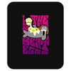 the beateggs !!! purple Mousepad