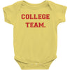 College Team Baby Bodysuit