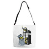 minion mischief Adjustable Strap Totes