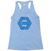 action film logo cannon Racerback Tank