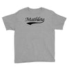 mathlete t shirt funny math humor geek nerd school athlete Youth Tee