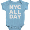 nyc all day Baby Onesie