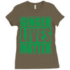st patrick's day ginger lives matter Ladies Fitted T-Shirt
