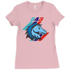 m 343 horses power Ladies Fitted T-Shirt