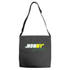 mommy eat veg Adjustable Strap Totes