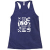 80s survival guide cassette high Racerback Tank