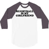 rugbyball is my girlfriend 3/4 Sleeve Shirt