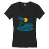 surf club Women's V-Neck T-Shirt