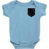 Free Birds Pocket Baby Bodysuit
