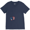 4th of July Baby Foot V-Neck Tee