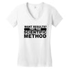 want results Women's V-Neck T-Shirt