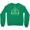golfing dad much cooler Crewneck Sweatshirt