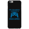my favorite exercise is video games iPhone 6/6s Case