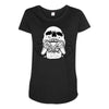 skull gamer 2 Maternity Scoop Neck T-shirt