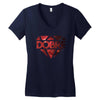 Dobre Twins Galaxy Women's V-Neck T-Shirt