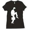 ministry of silly walks Ladies Fitted T-Shirt