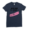 never mind the bulldogs Ladies Fitted T-Shirt