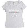 Grammy  est.2018. Women's Triblend Scoop T-shirt