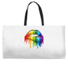 rocky horror gay lips! Weekender Totes