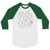 guns and swords and tacos 3/4 Sleeve Shirt