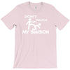don't touch my simson  fun ddr motorrad tuning simi s51 50 fan T-Shirt