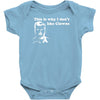 i dont like clowns tfunny Baby Onesie