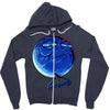 challenge accepted Zipper Hoodie