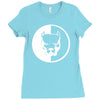 pitbull syndicate logo dogs Ladies Fitted T-Shirt