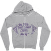 carpe diem Zipper Hoodie
