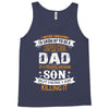 Super Cool Dad Of A Freaking Awesome Son Tank Top