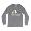 happy meowr Long Sleeve Shirts