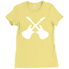 guitar gig concert tour band custom personal Ladies Fitted T-Shirt