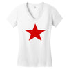 red star army Women's V-Neck T-Shirt