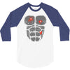 gunshot gorilla chest tee 3/4 Sleeve Shirt