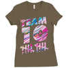 team 10 miami wawes Ladies Fitted T-Shirt
