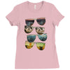 sunglass world Ladies Fitted T-Shirt