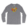 color flower Long Sleeve Shirts